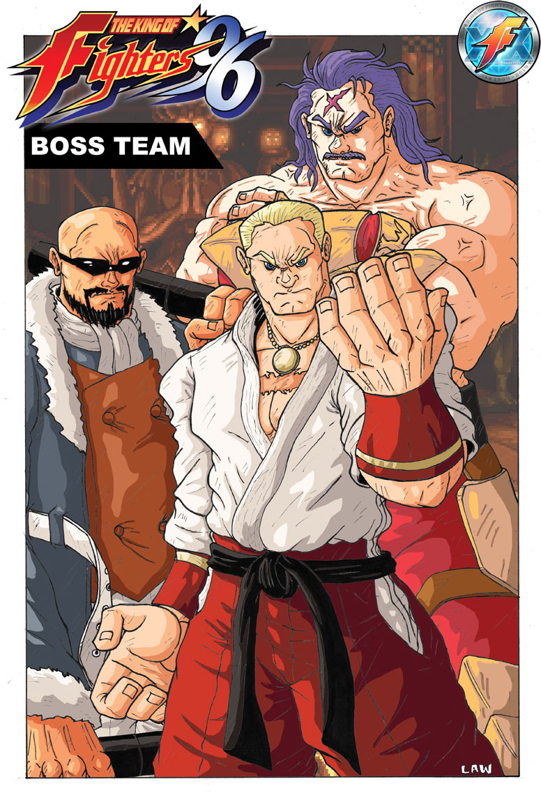 KOF Tribute: The Boss Team from The King of Fighters'96